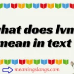 what does lvm mean in text