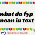 what do fyp mean in text