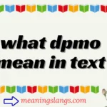 what dpmo mean in text
