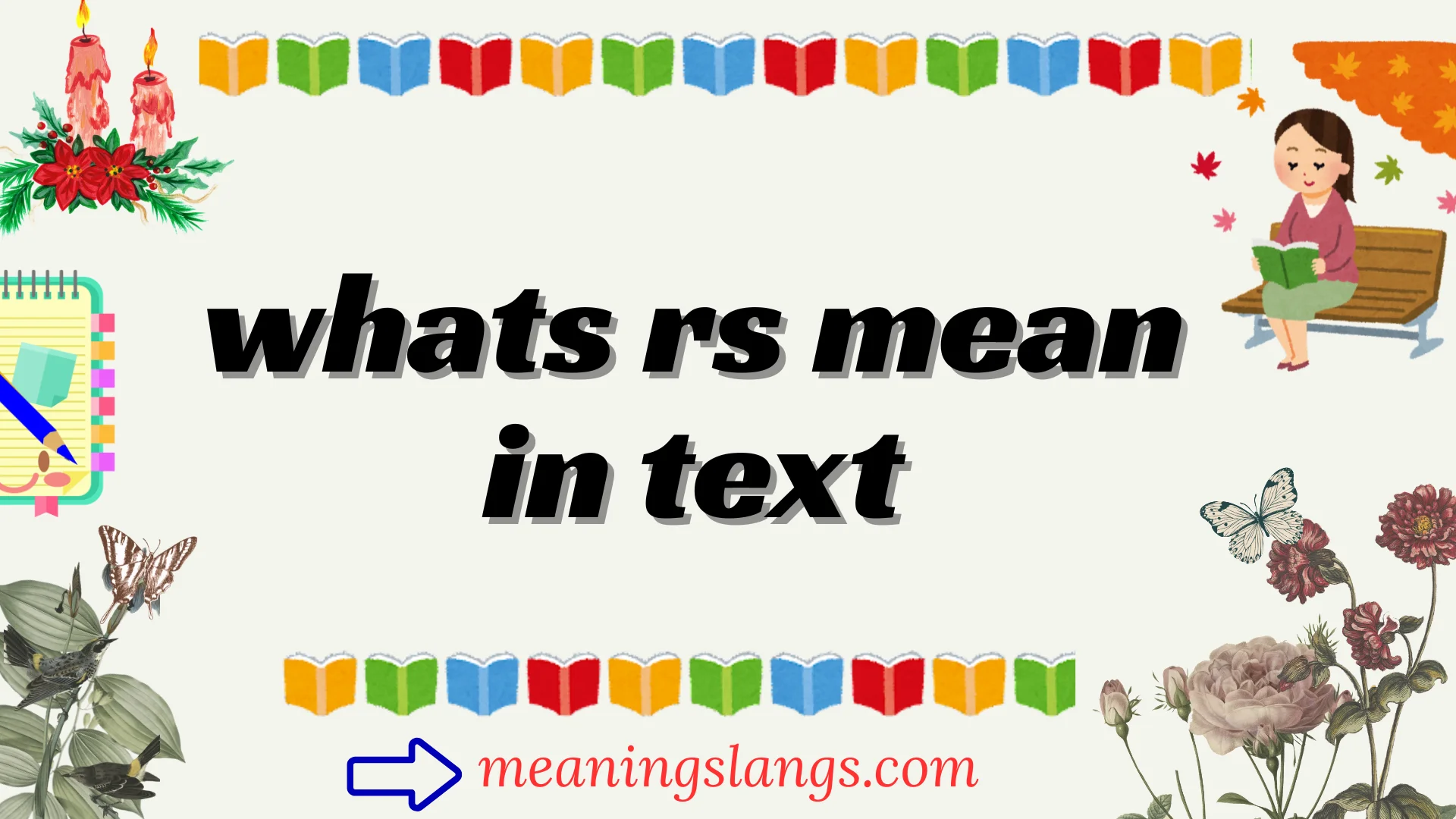 whats rs mean in text
