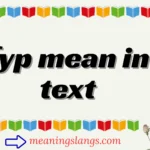 fyp mean in text