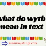 what do wytb mean in text