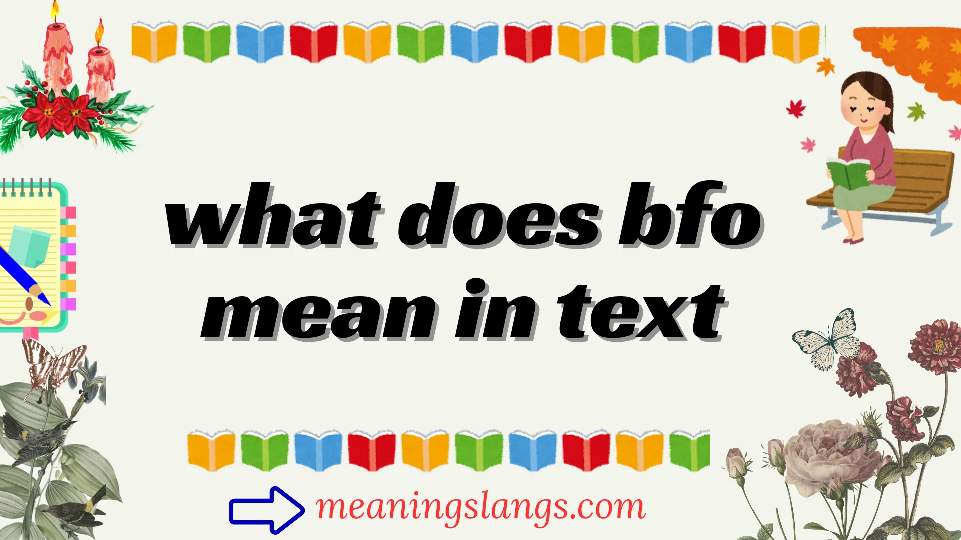 what does bfo mean in text