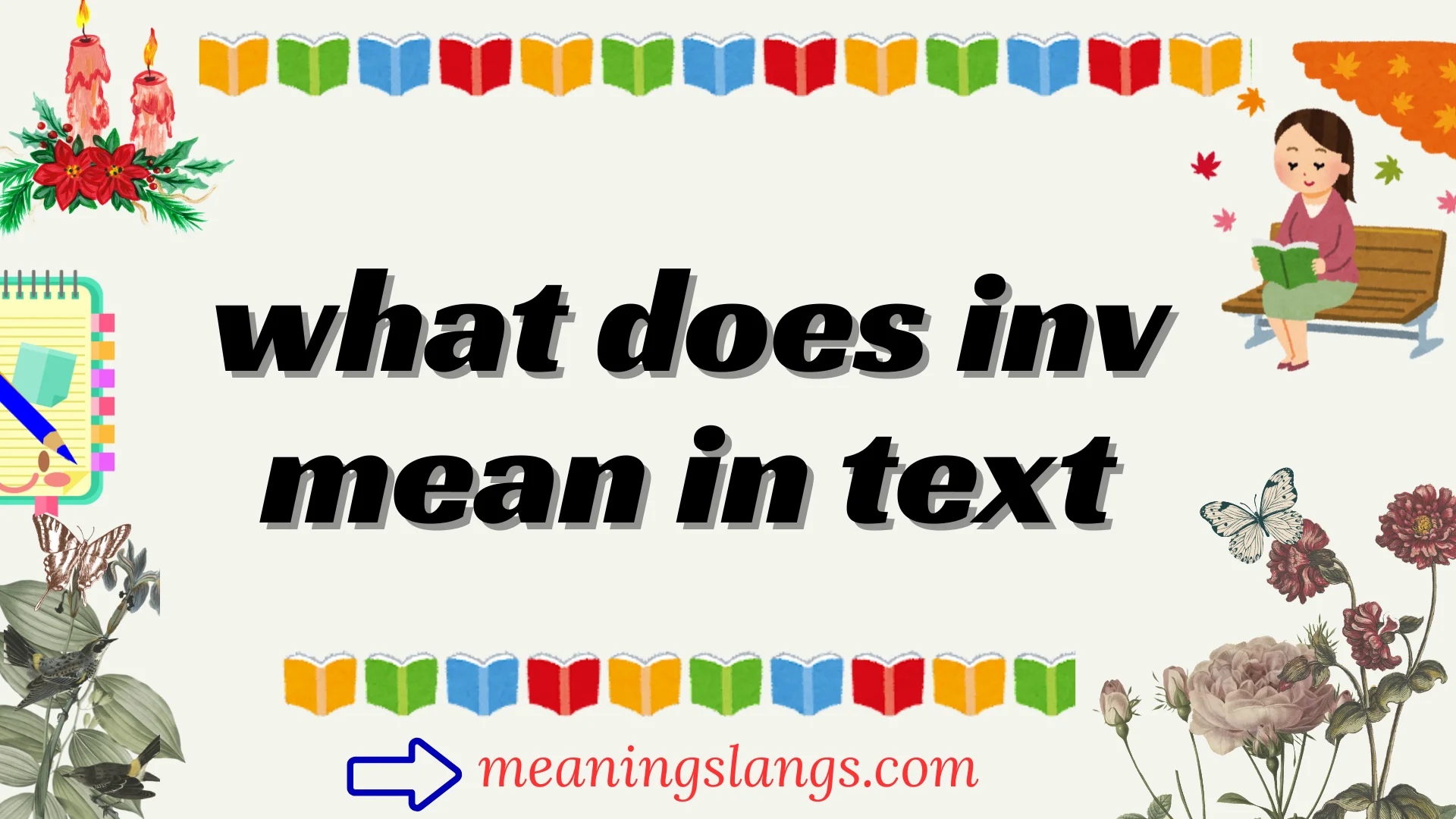 what does inv mean in text