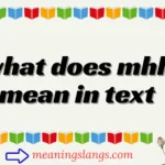 what does mhh mean in text