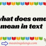 what does omd mean in text