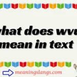 what does wvu mean in text