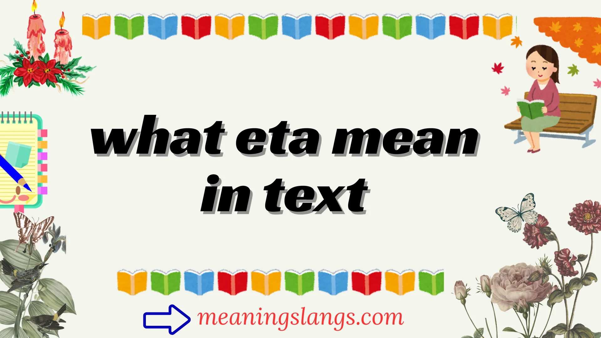 what eta mean in text