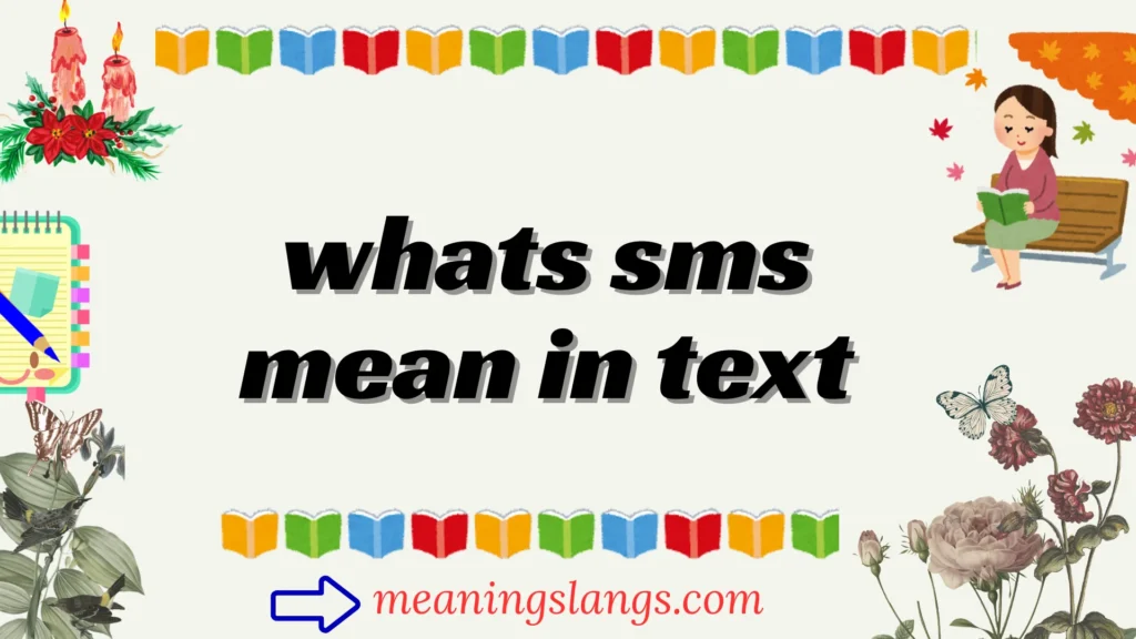 whats sms mean in text