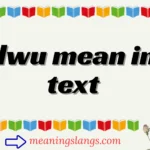 dwu mean in text