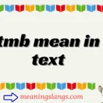 tmb mean in text