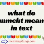 what do mmcht mean in text