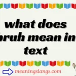 what does bruh mean in text