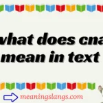 what does cna mean in text
