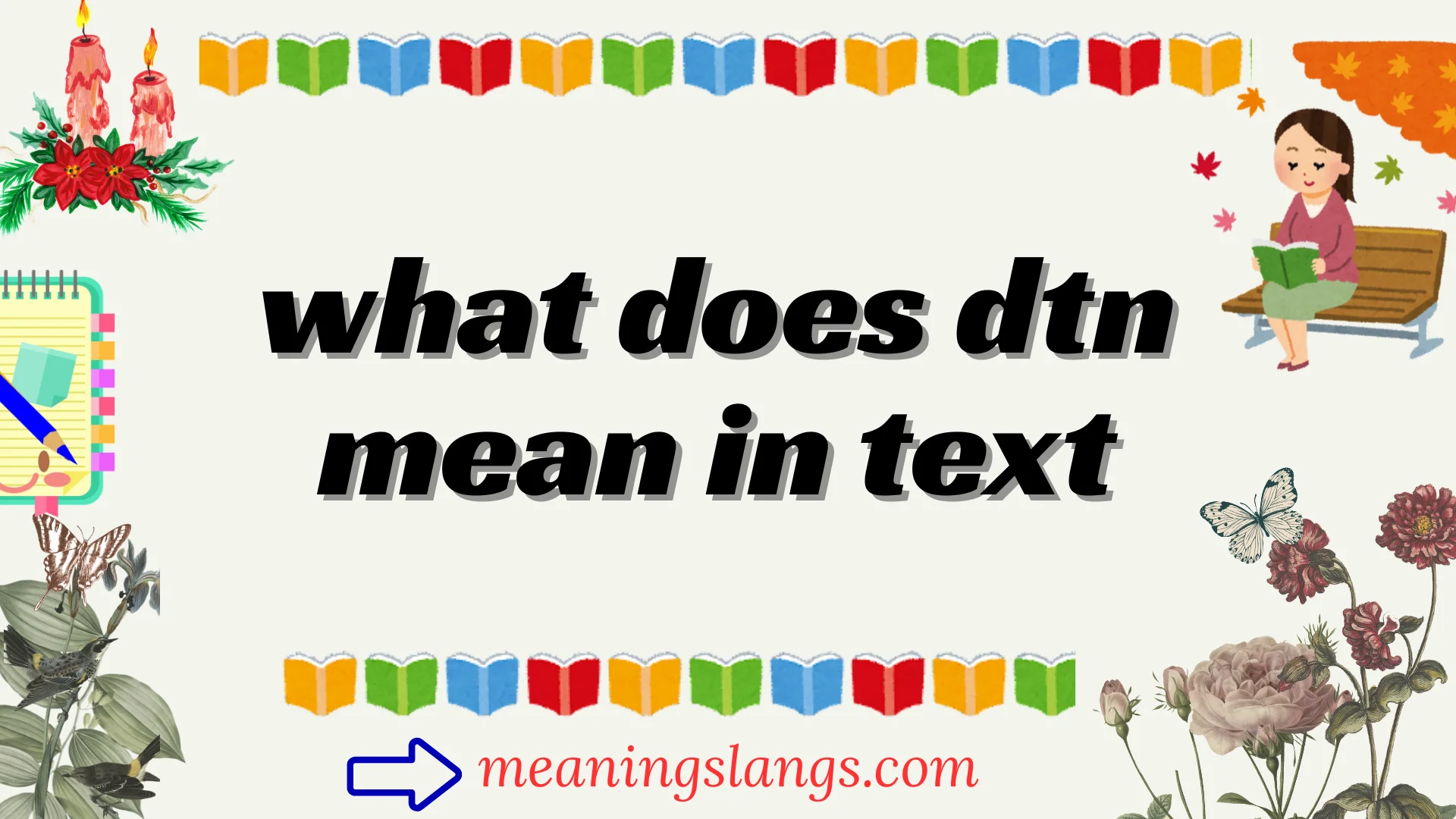 what does dtn mean in text