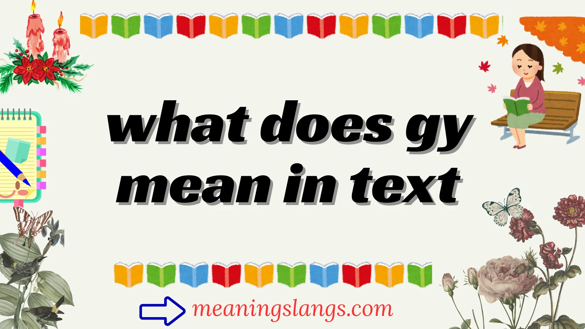 what does gy mean in text