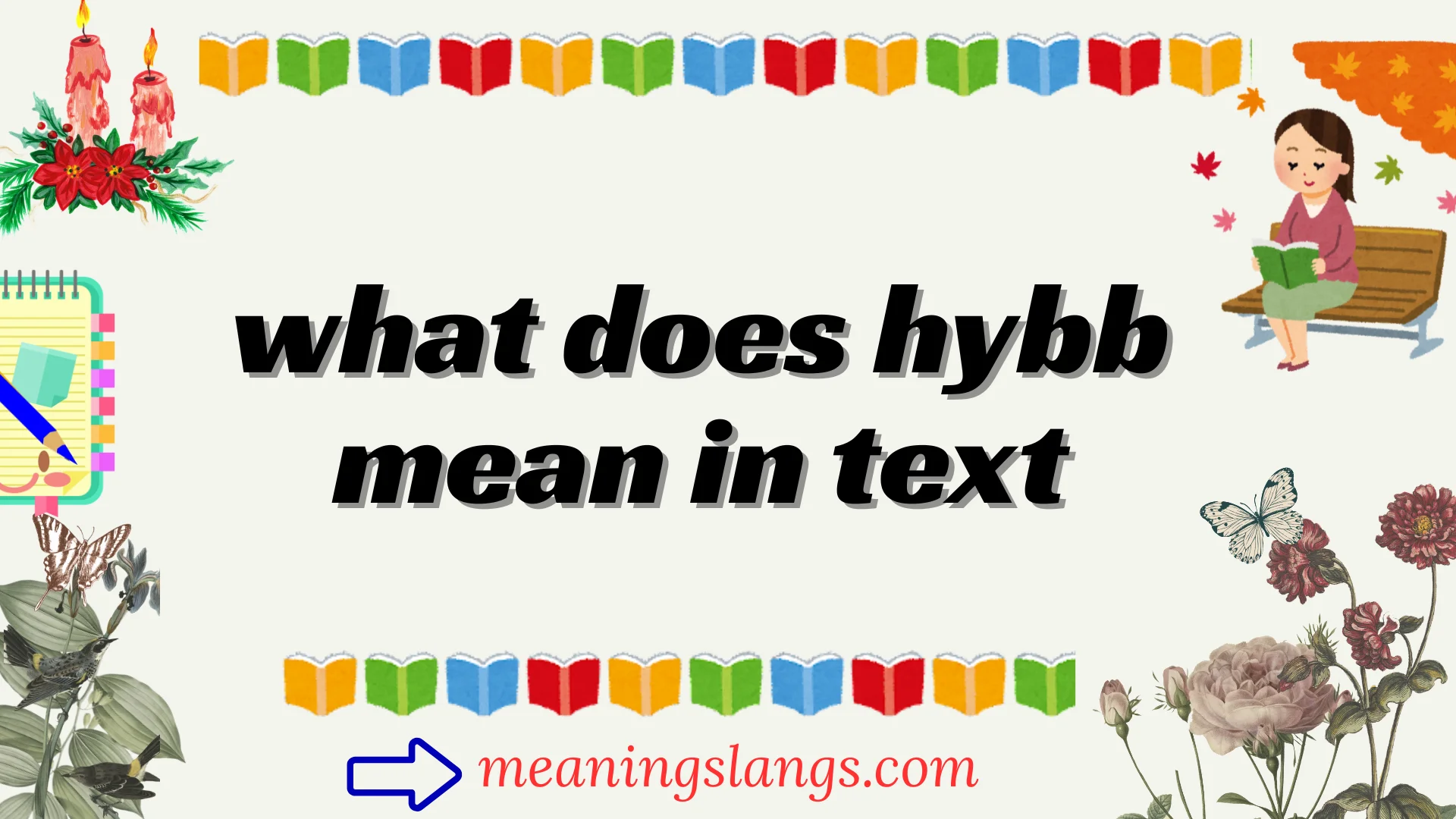 what does hybb mean in text