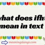 what does ifht mean in text