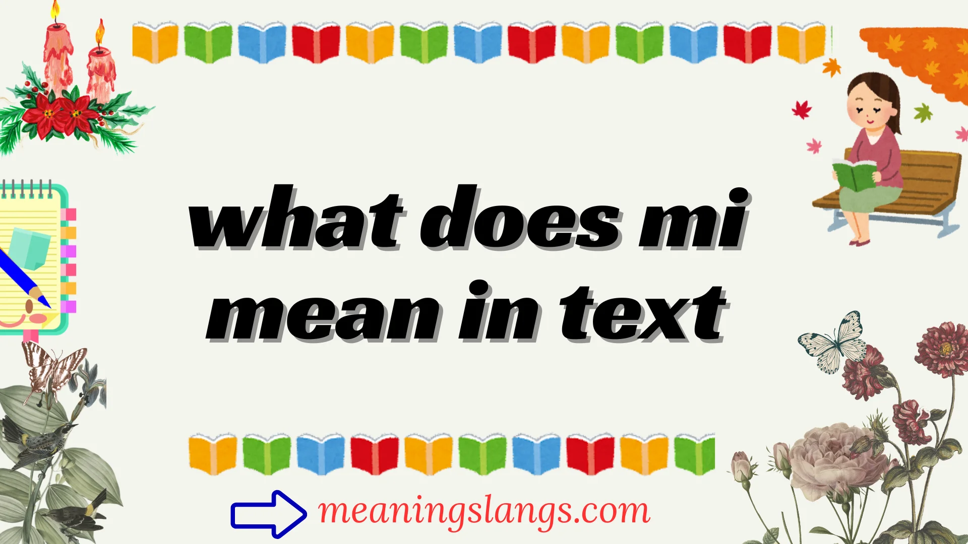 what does mi mean in text