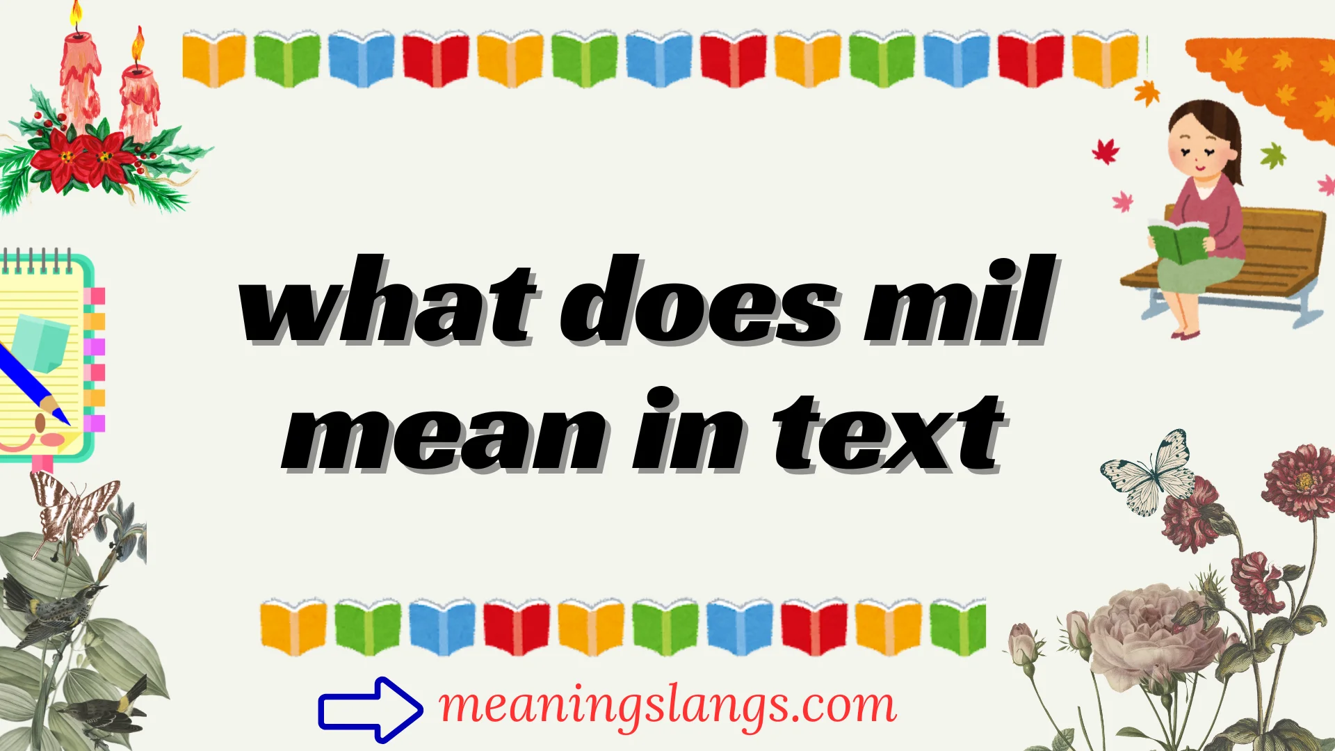 what does mil mean in text