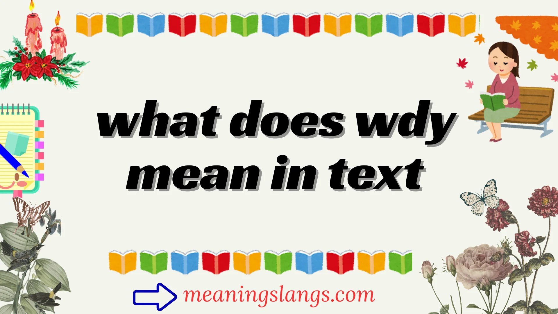 what does wdy mean in text