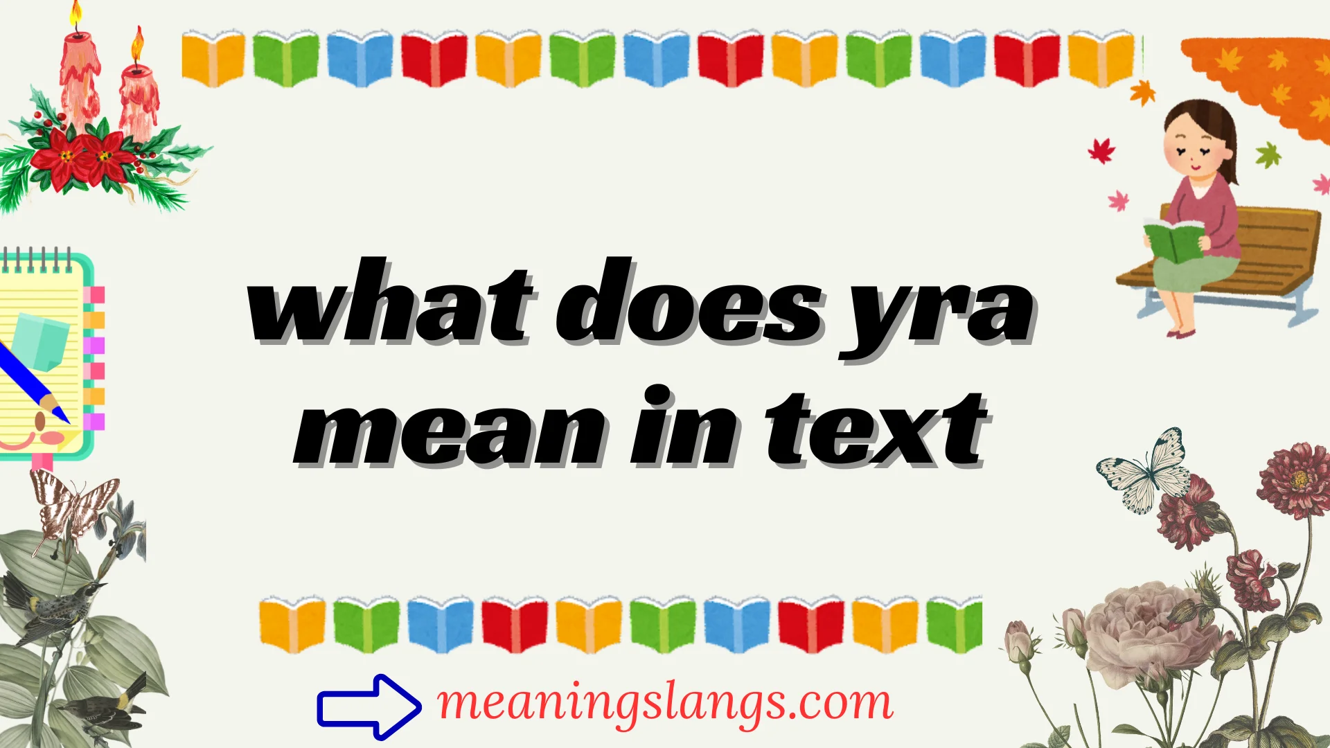 what does yra mean in text
