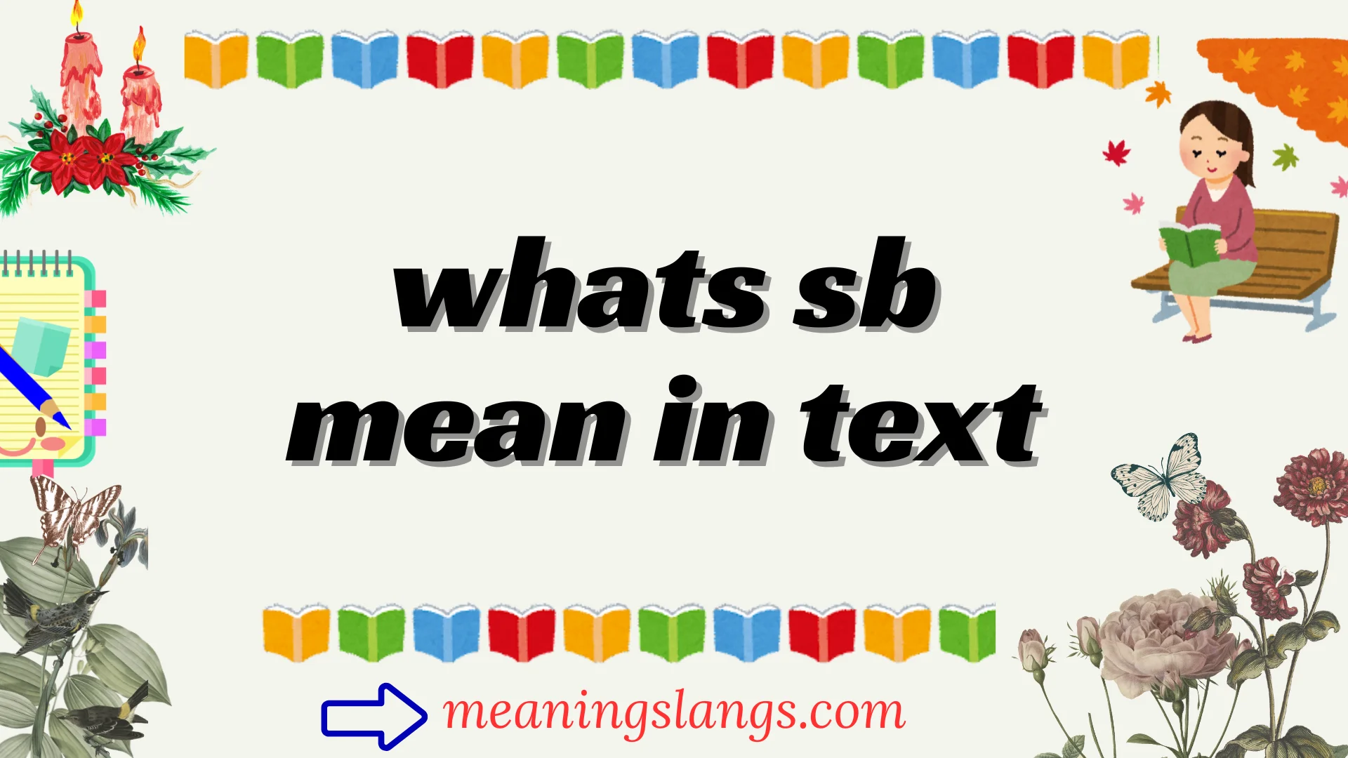 whats sb mean in text