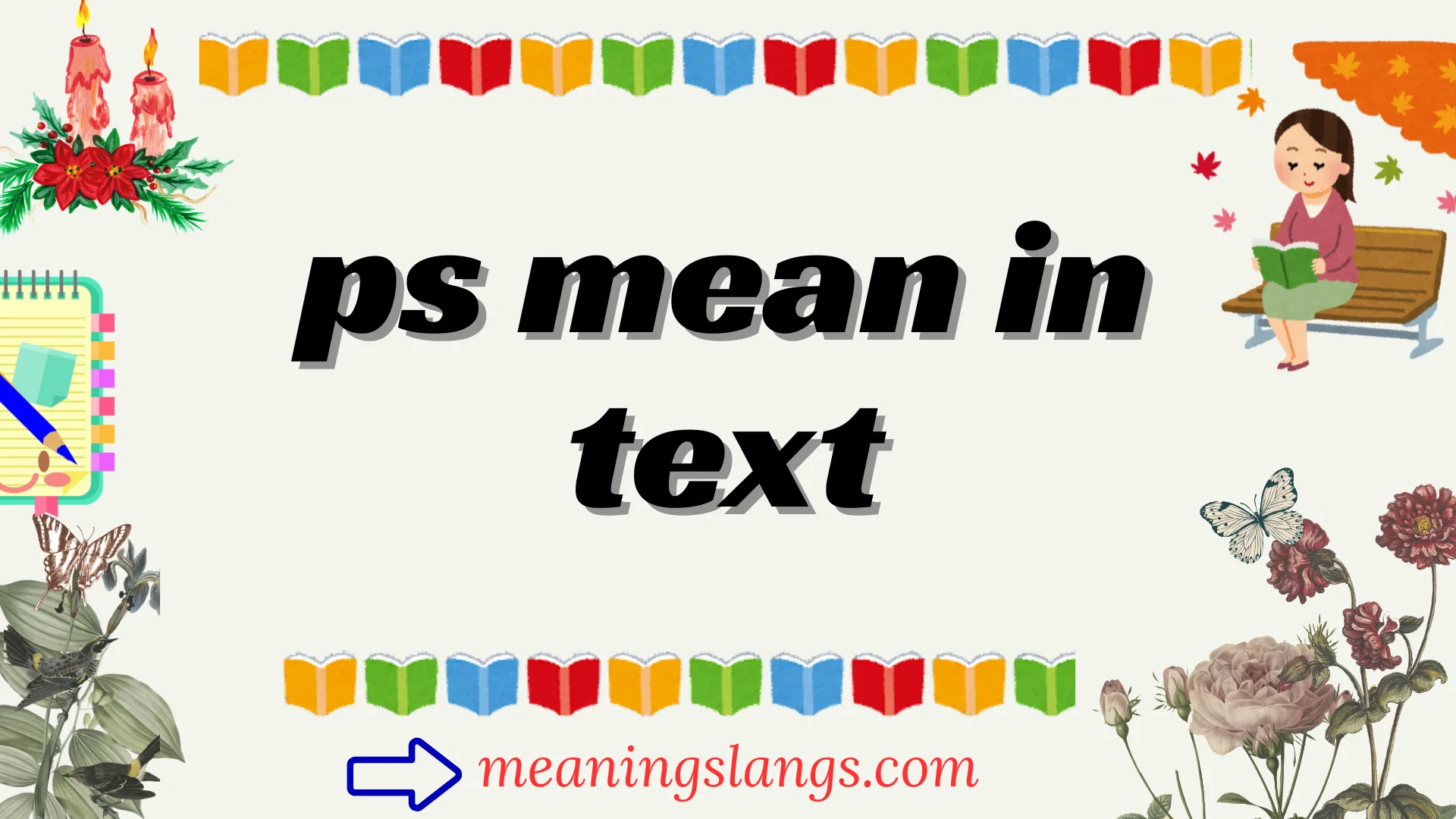 ps mean in text