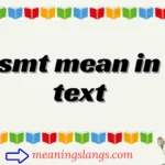 smt mean in text