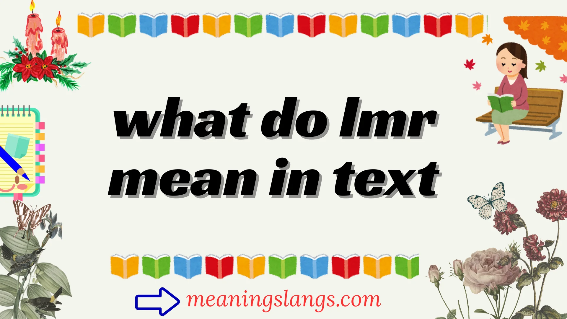 what do lmr mean in text