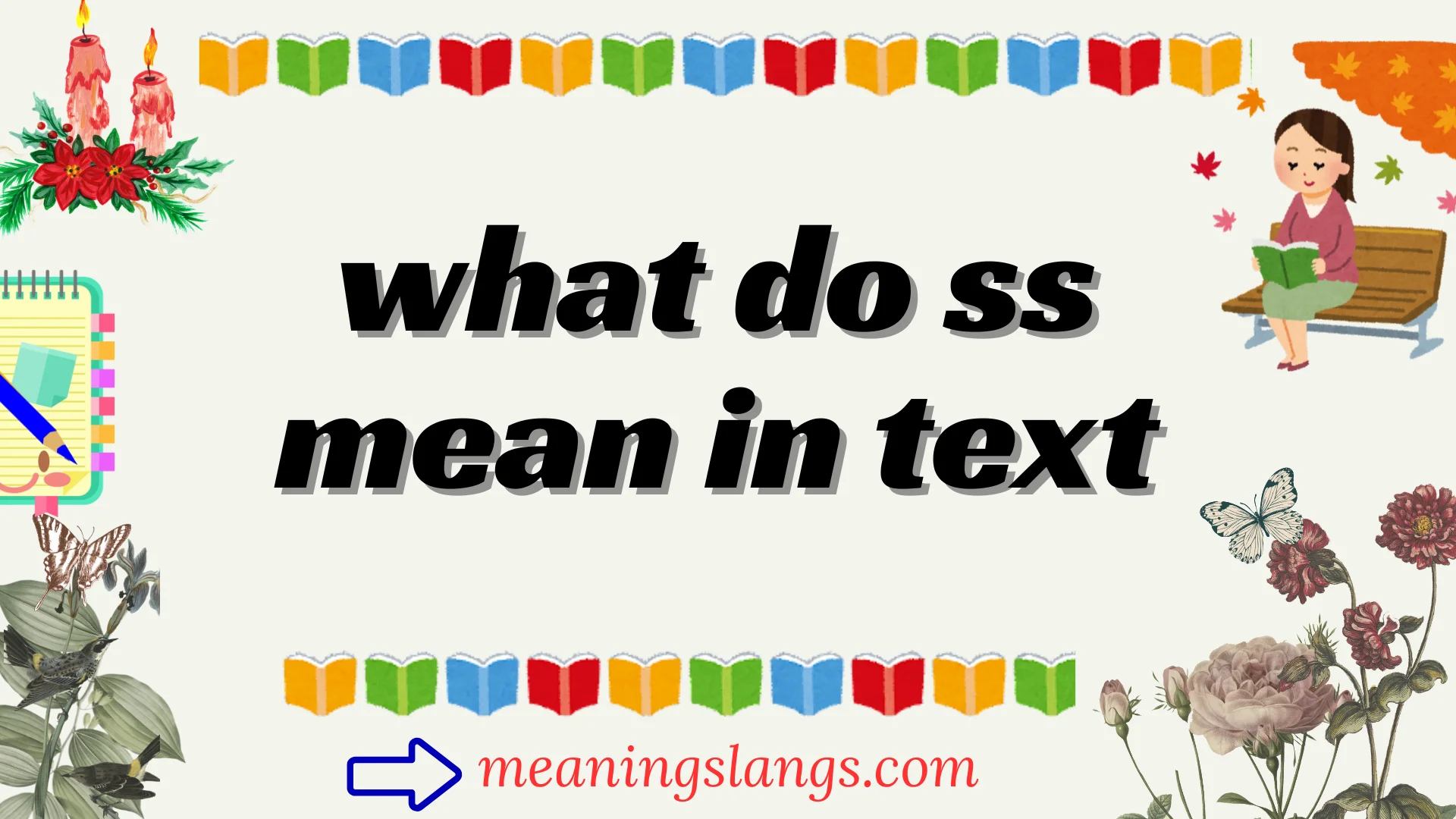 what do ss mean in text