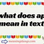 what does ap mean in text
