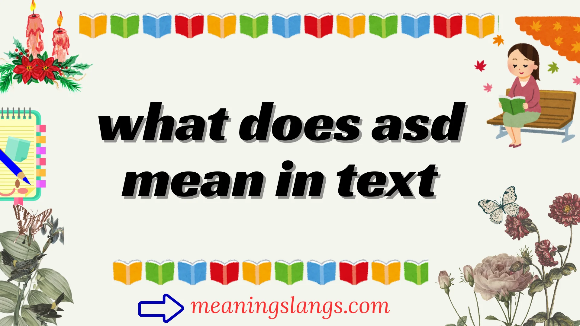 what does asd mean in text