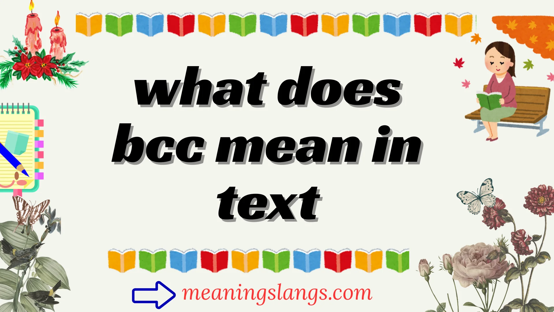 what does bcc mean in text