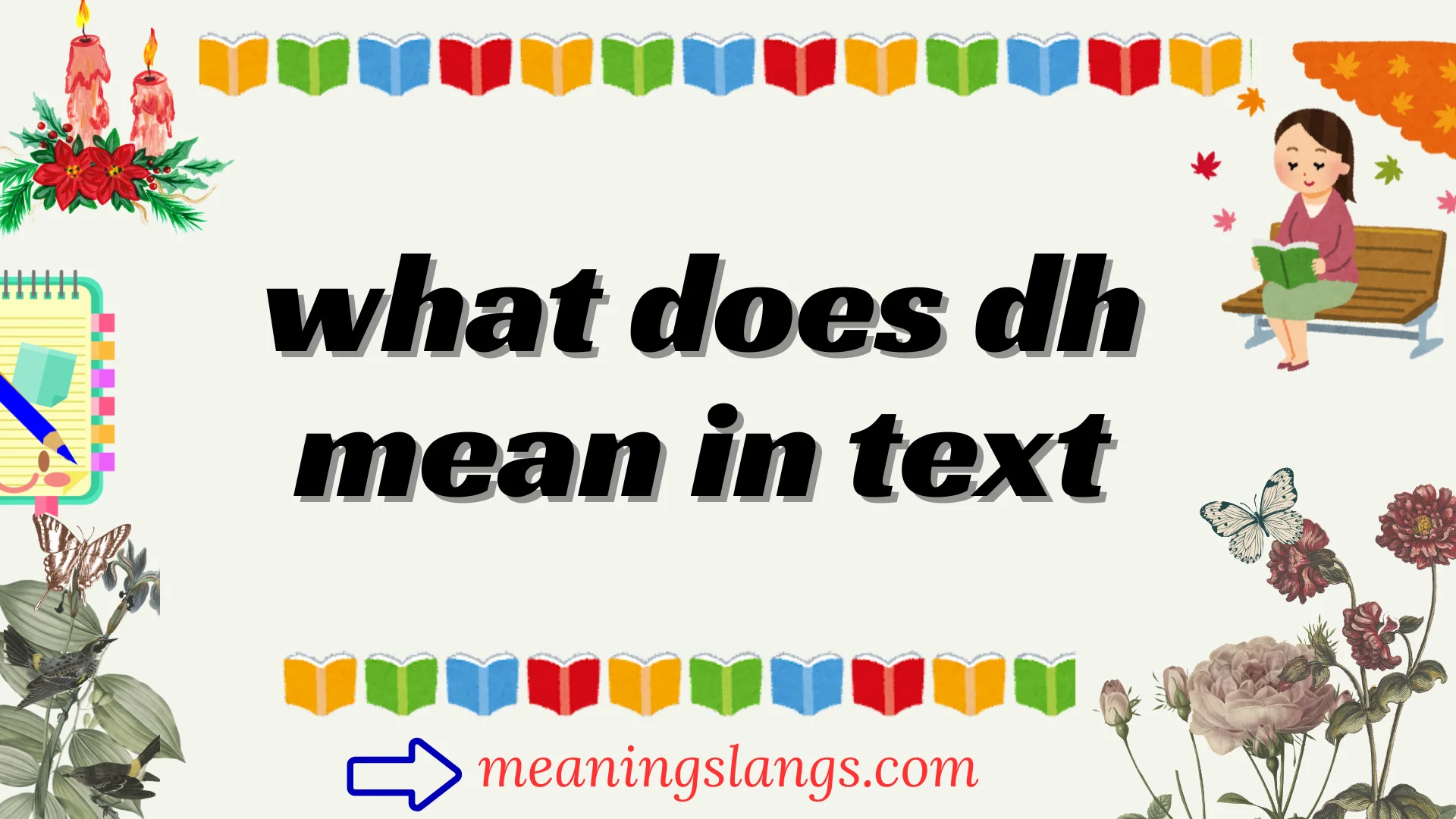 what does dh mean in text