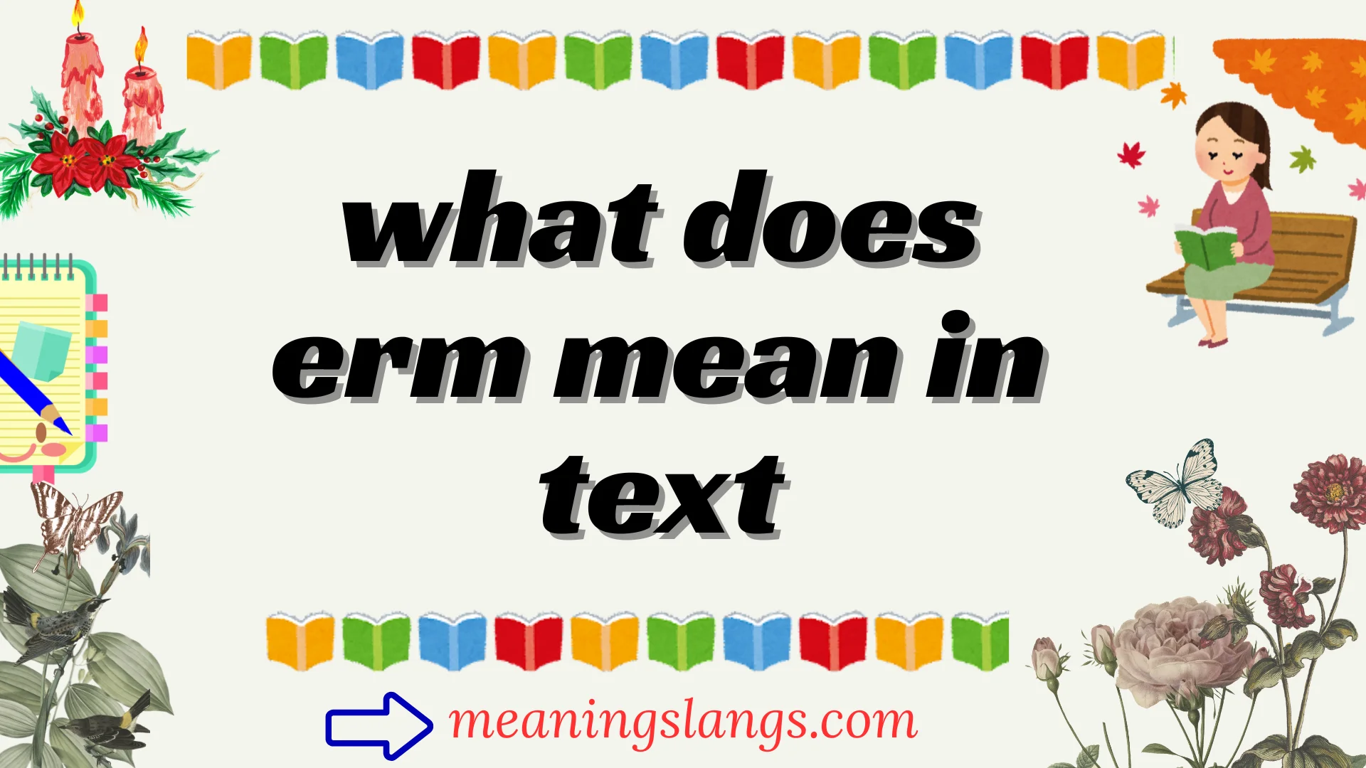 what does erm mean in text