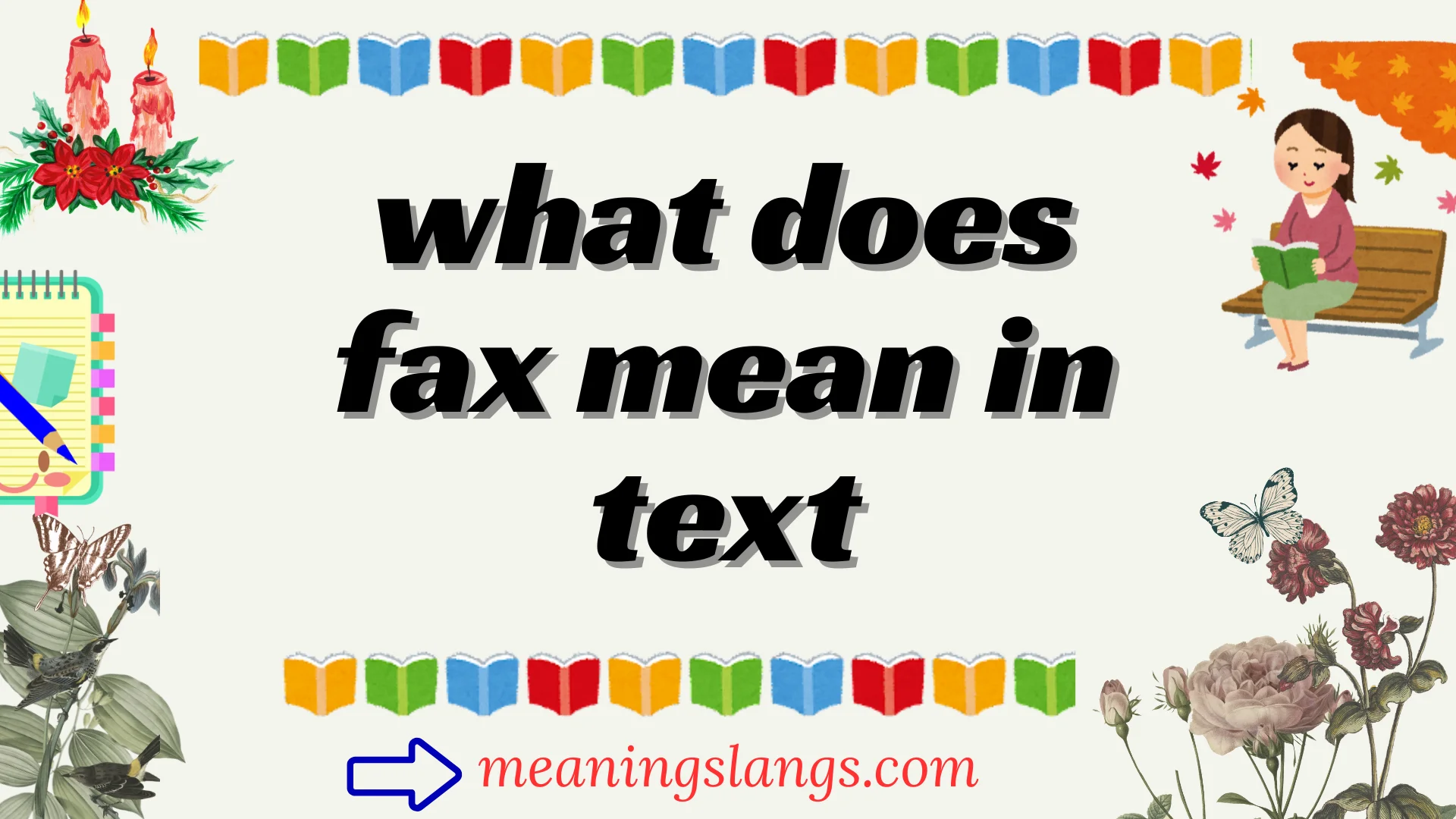 what does fax mean in text