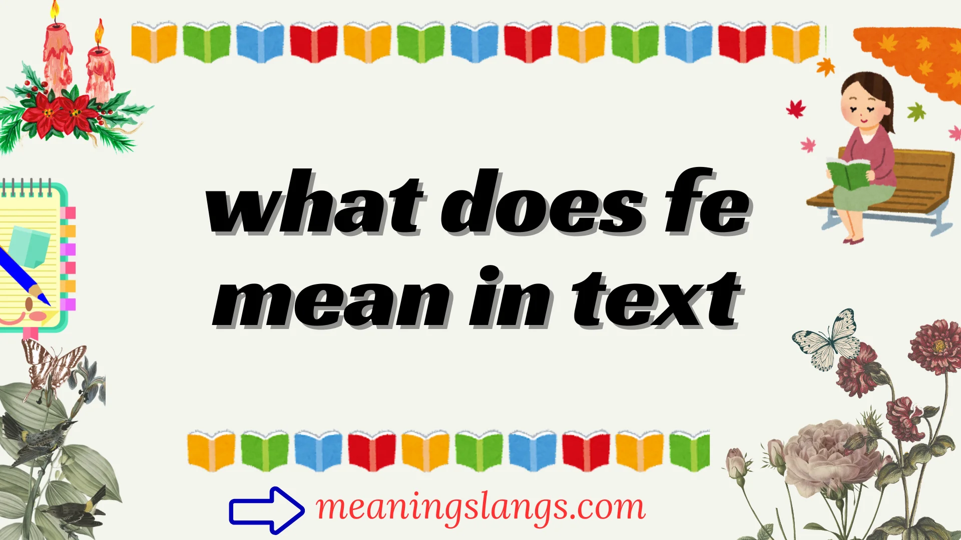 what does fe mean in text