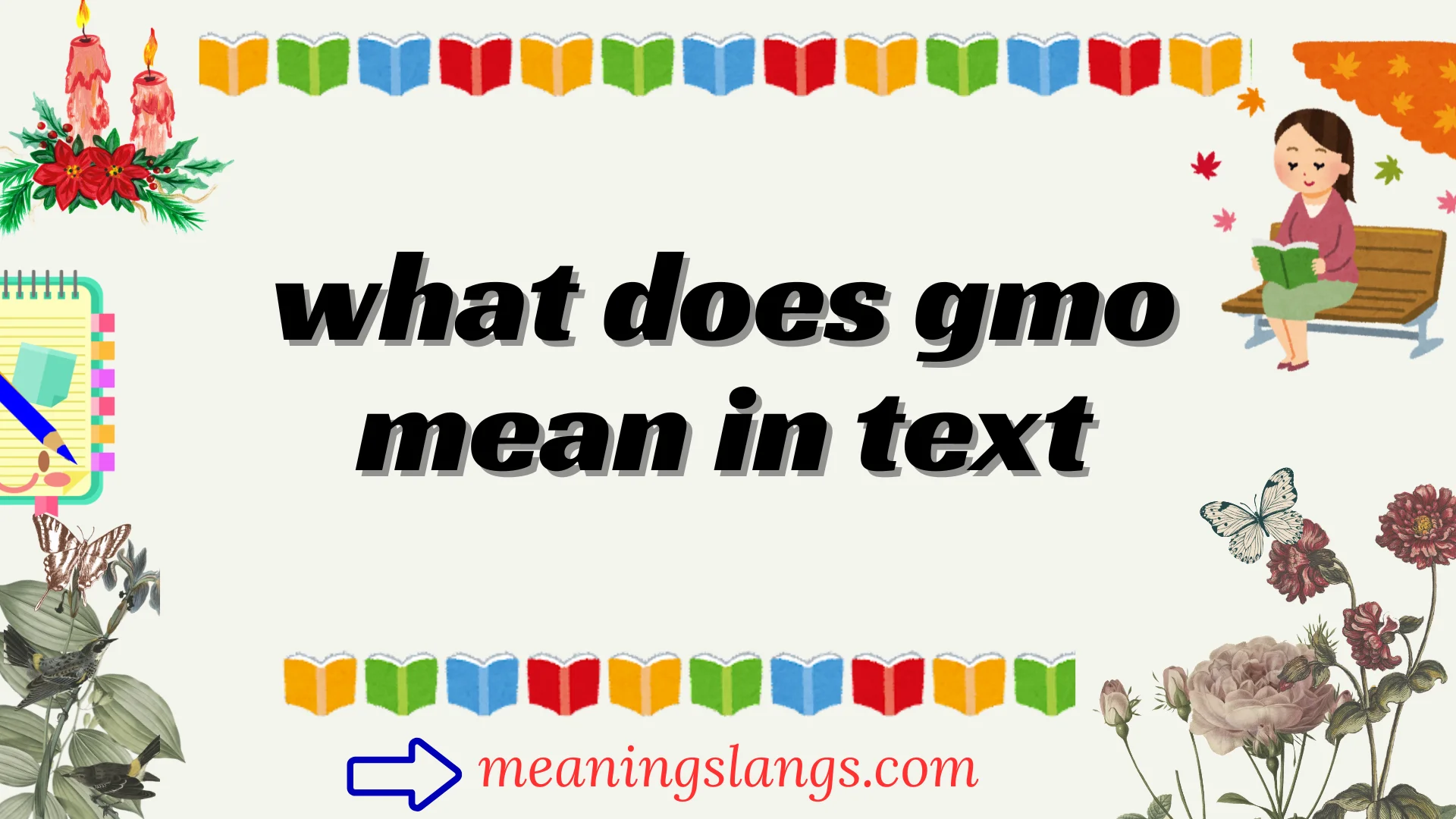 what does gmo mean in text