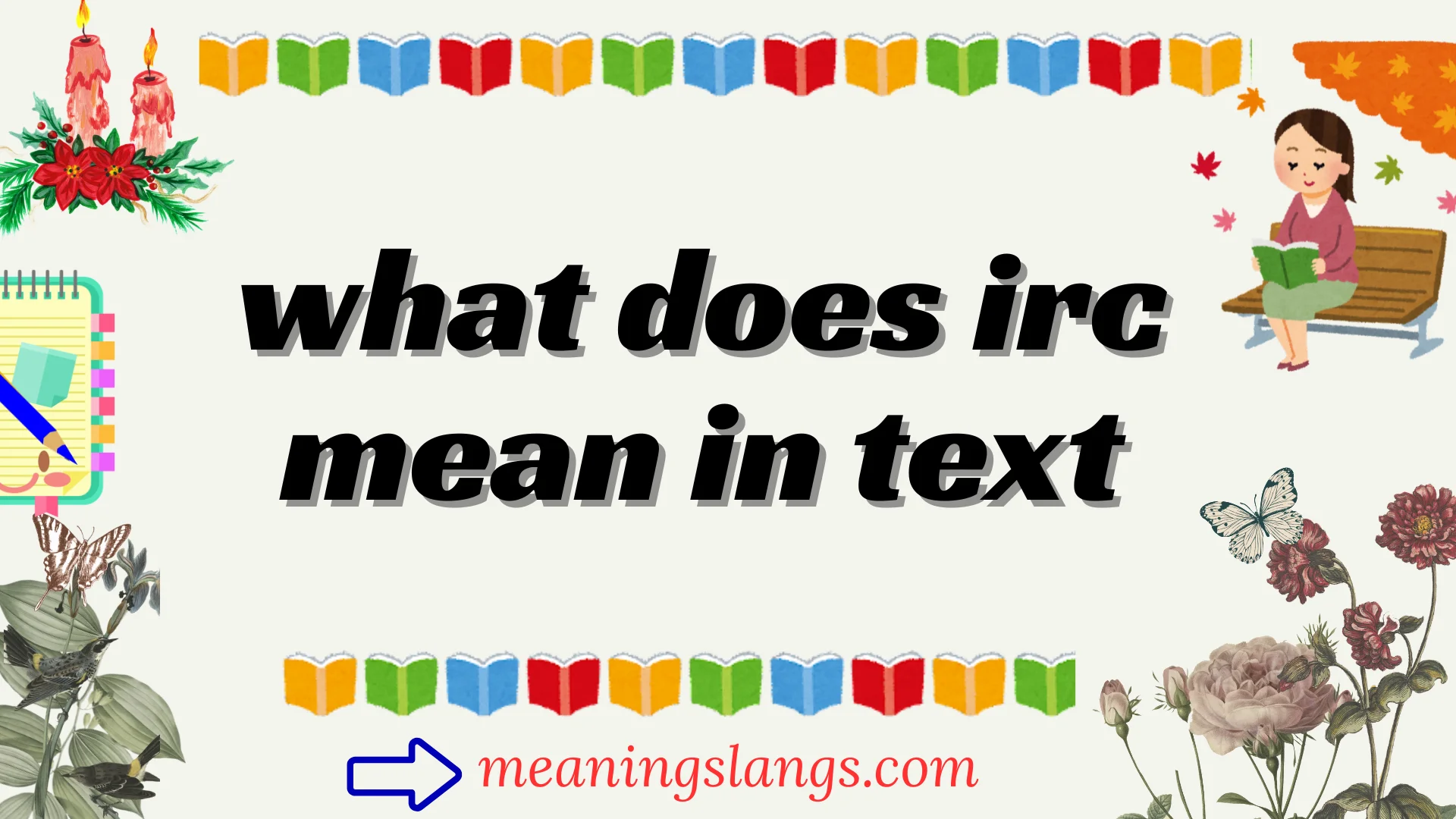 what does irc mean in text