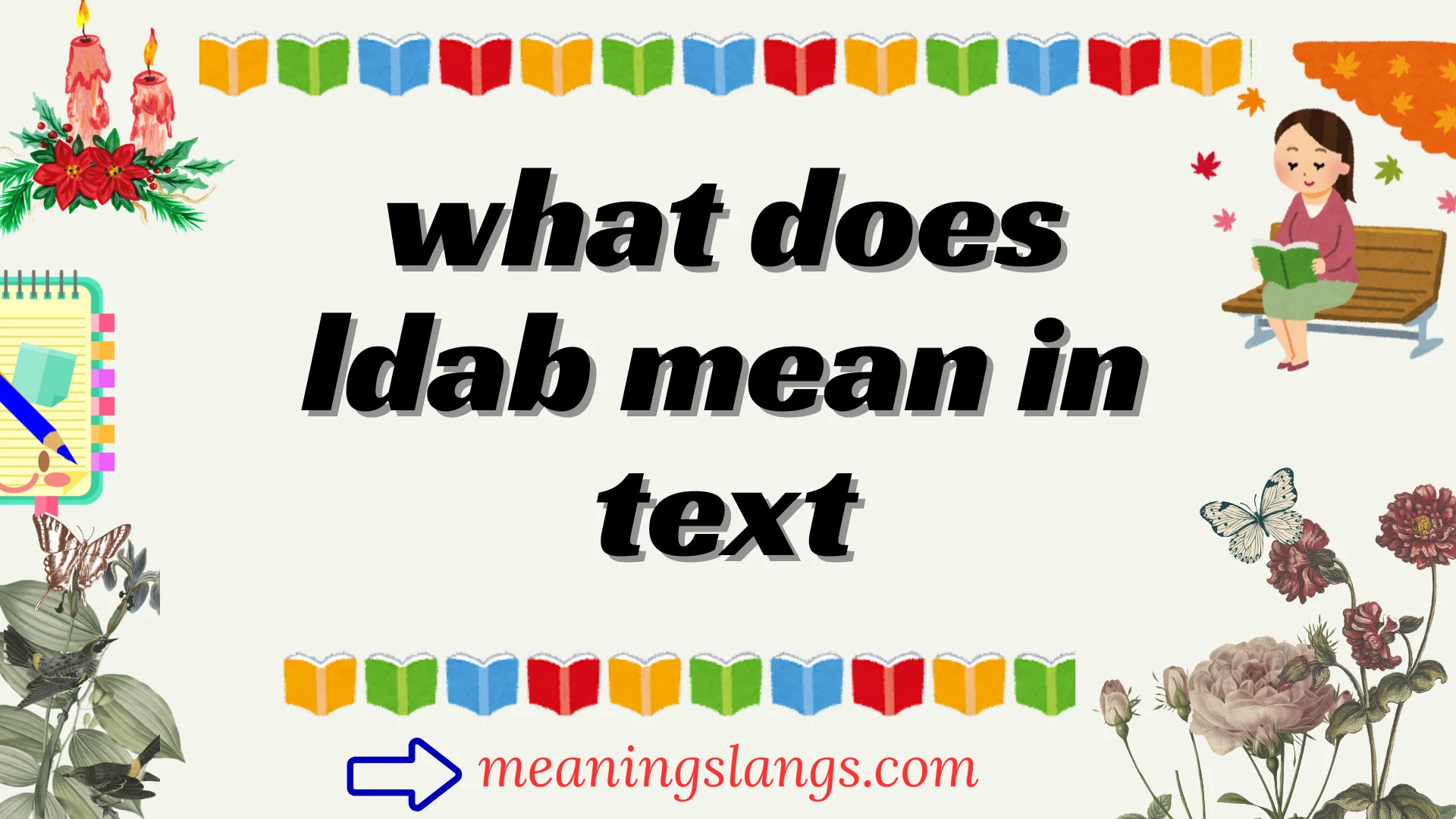 what does ldab mean in text