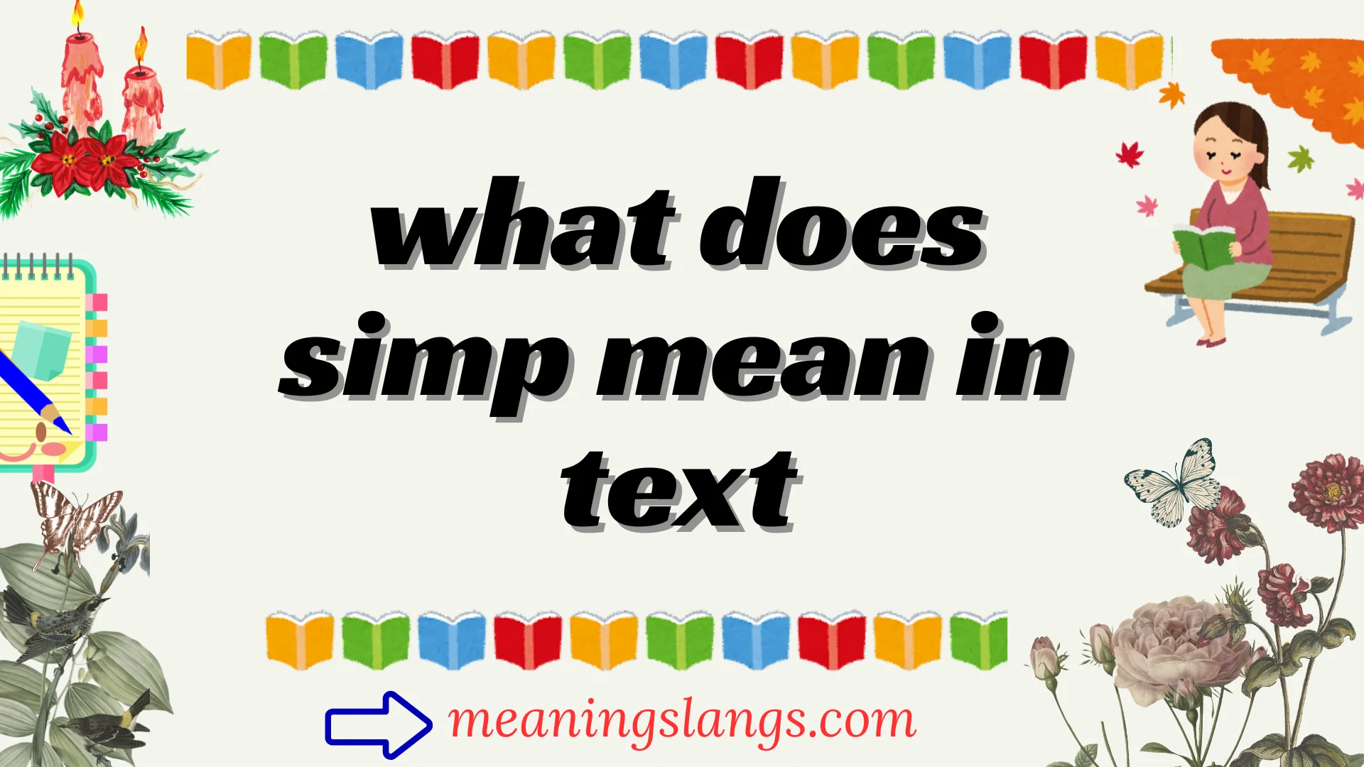 what does simp mean in text