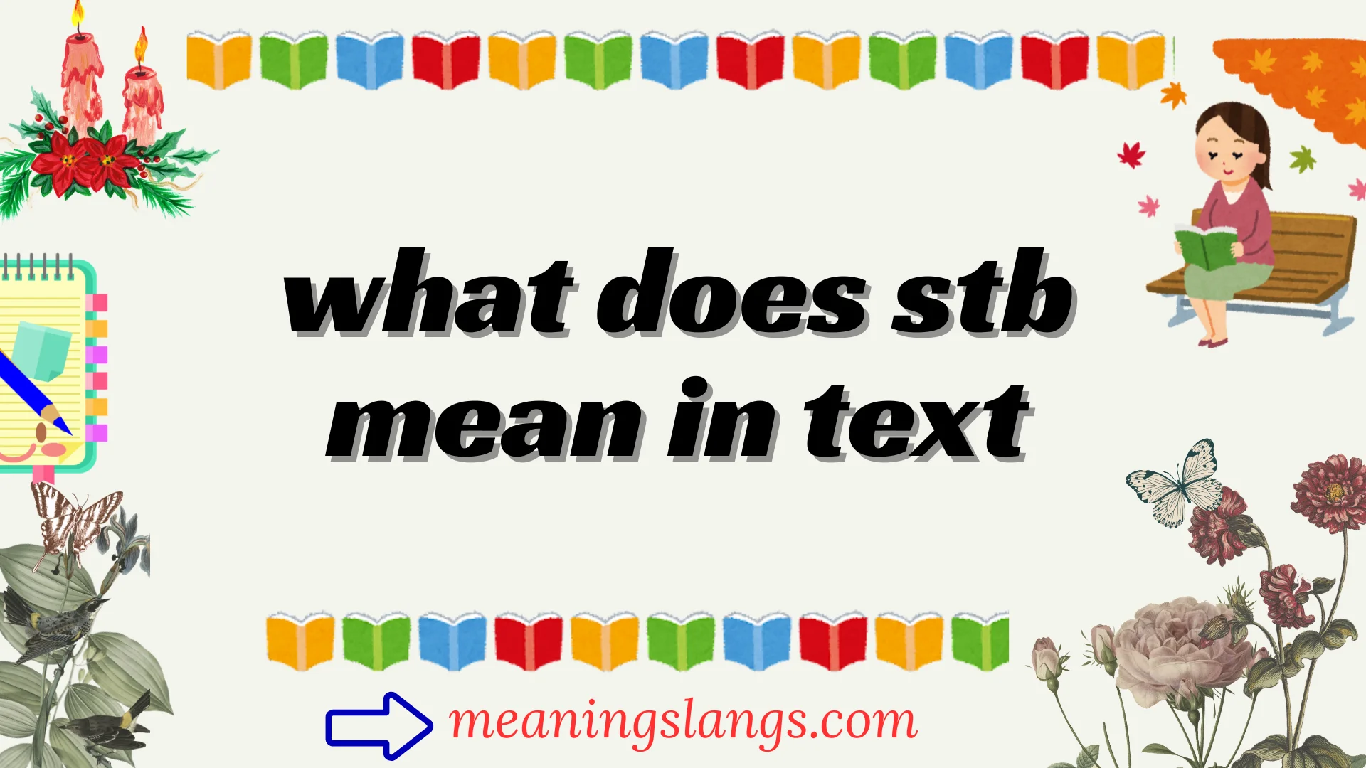 what does stb mean in text