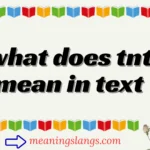 what does tnt mean in text