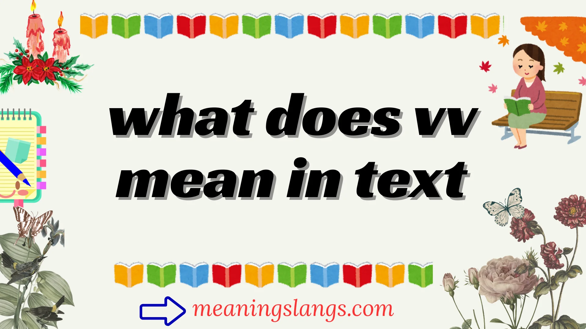 what does vv mean in text