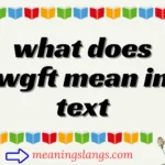 what does wgft mean in text