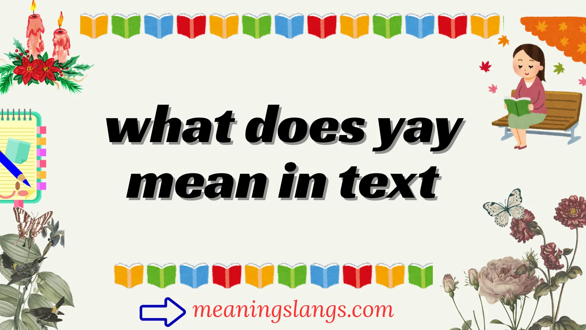 what does yay mean in text