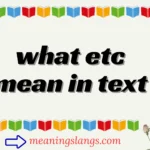 what etc mean in text