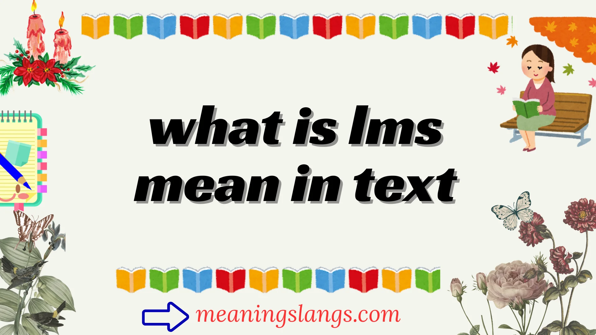 what is lms mean in text