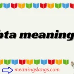 bta meaning